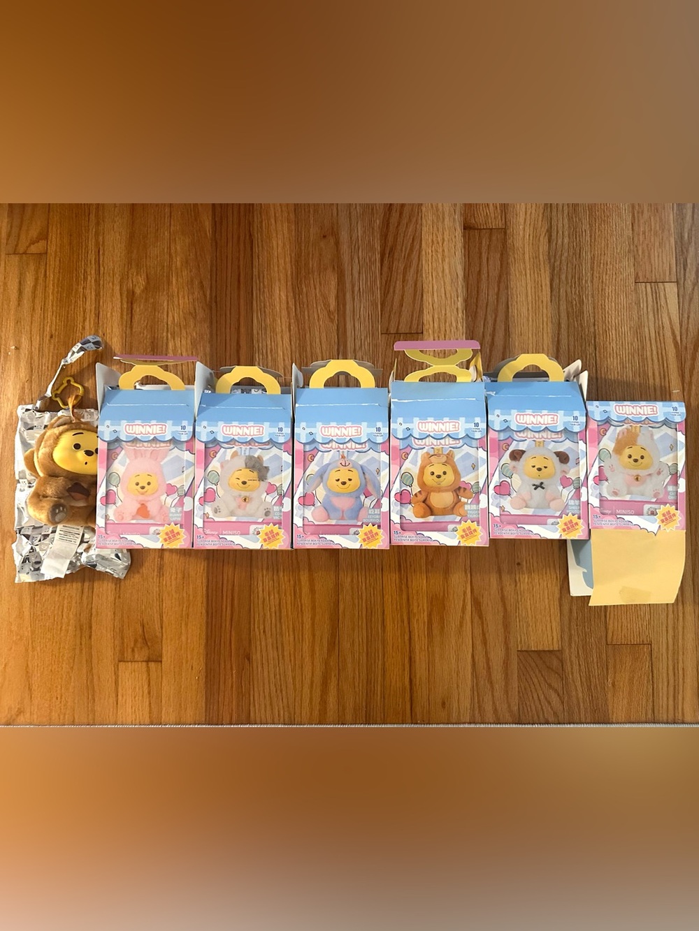 Disney Miniso Winnie the Pooh Plushies